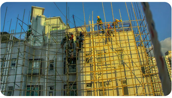 ease of assembly scaffolding