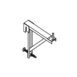 Climbing Circular Column Bracket accessory Pouring Platform