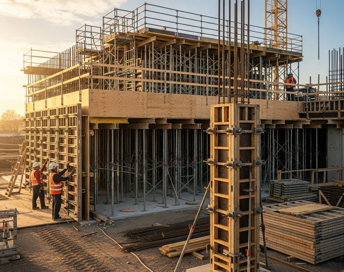 Types of Shuttering in Construction