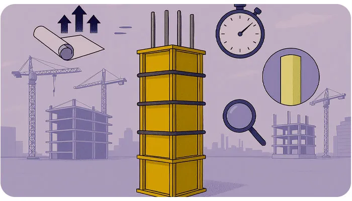 Advantages of Using Steel Shuttering for Columns