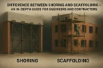 difference between shoring scaffolding