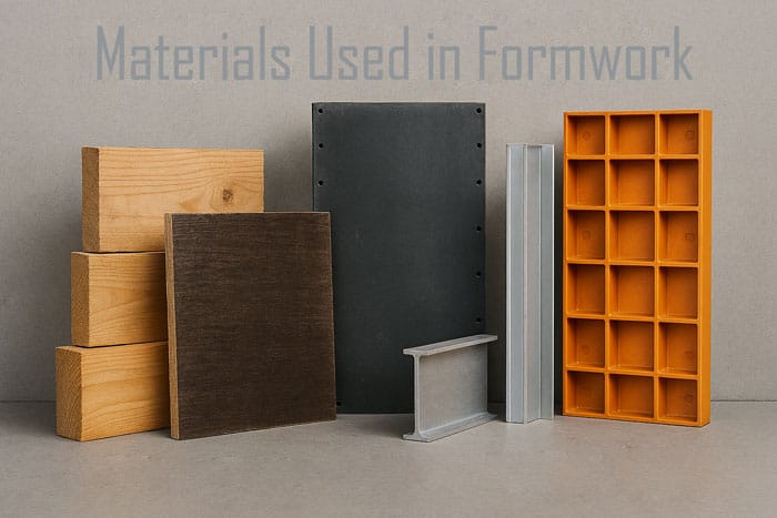 Materials Used in Formwork