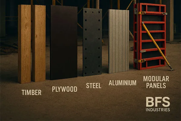 shuttering material list