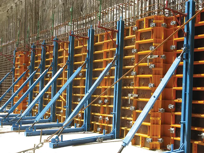 single sided wall formwork