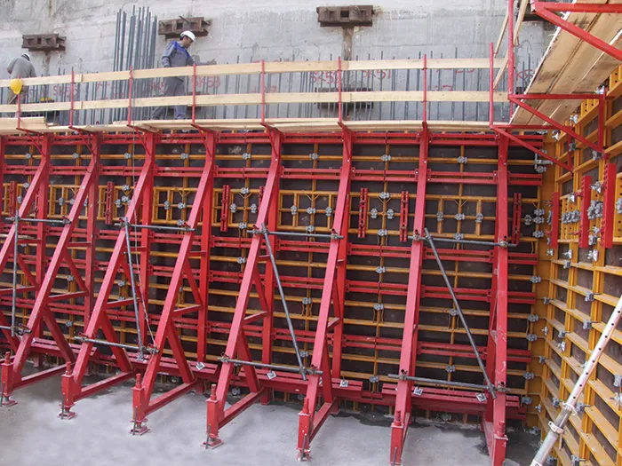single sided wall formwork