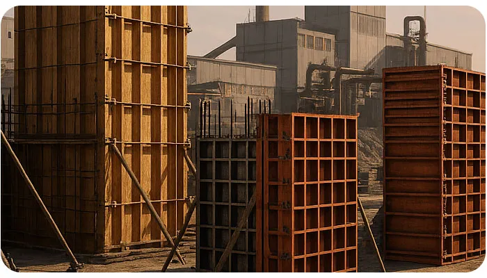 Types of Formwork Used in Construction