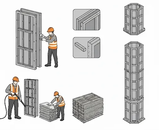Best Practices for Column Formwork