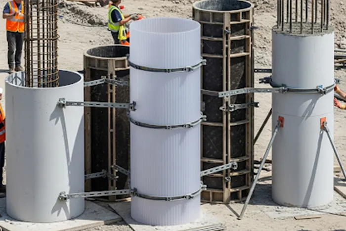Plastic and FRP Column Formwork