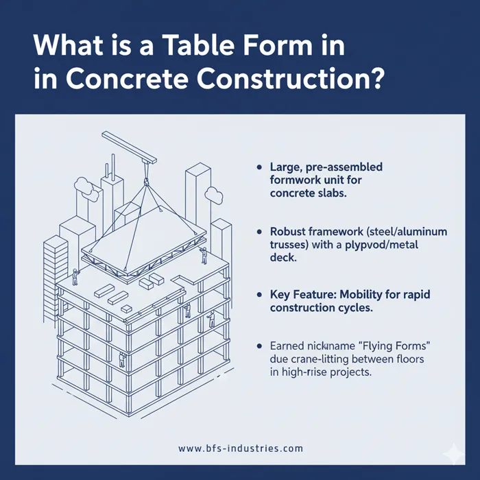 Table Form in Concrete Construction