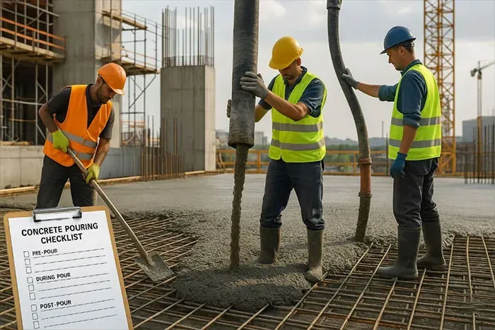 Concrete Pouring Checklist