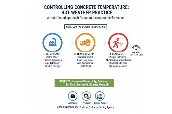 Controlling Concrete Temperature
