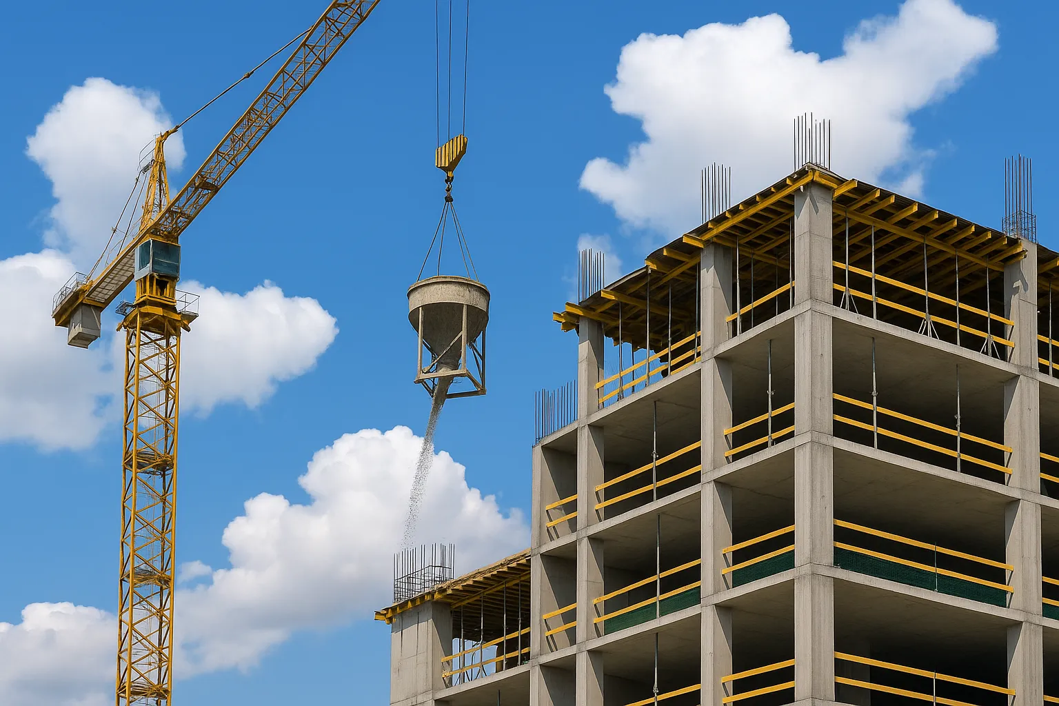 Cranes and Conventional Placement Methods