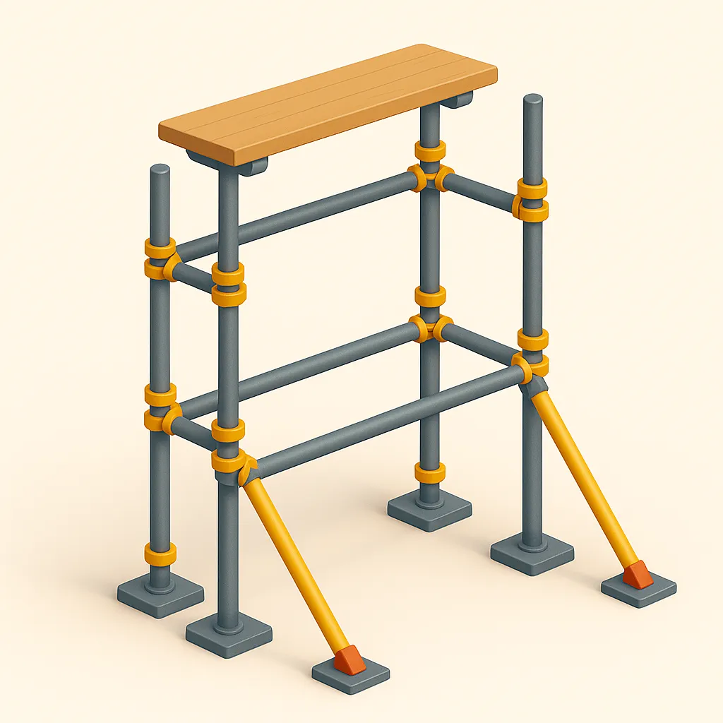 Cuplock Scaffolding System 1