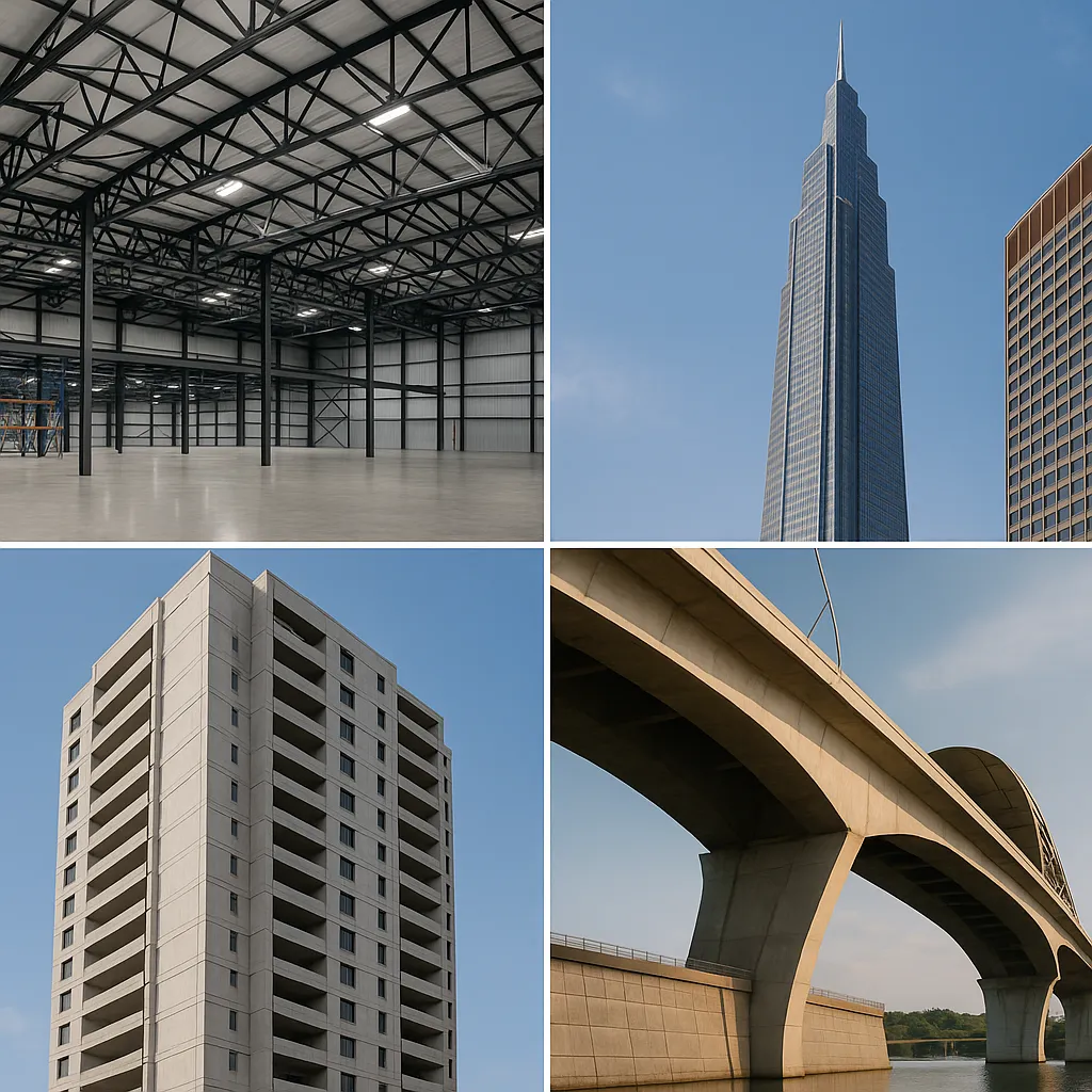 Project-Based Decision Guide When to Choose Steel RCC or Hybrid