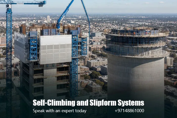 Self Climbing Slipform Systems