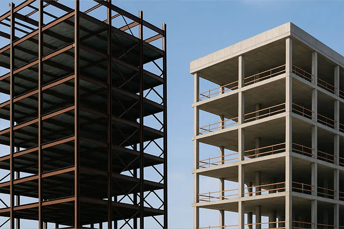 Steel Structures or Reinforced Concrete