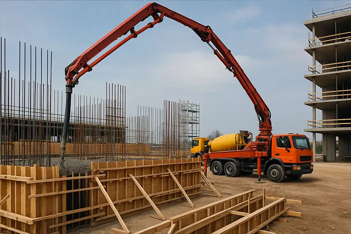 Types of Concrete Pouring Equipmen