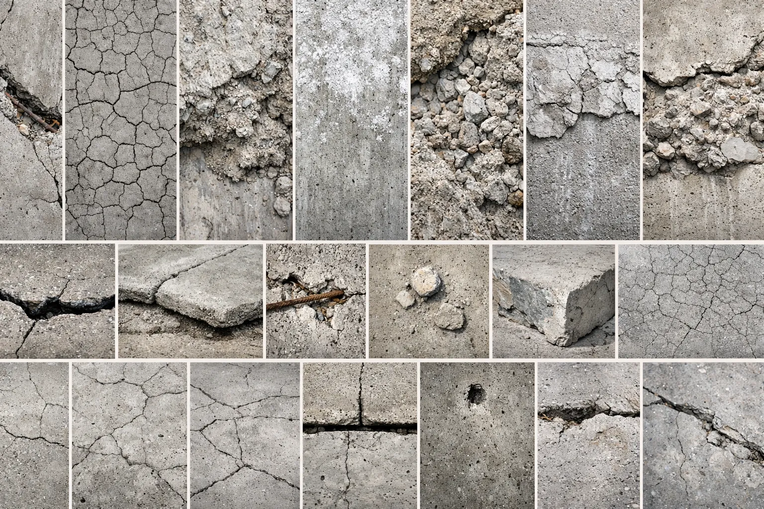 17 Types Of Concrete Cracks and Defects