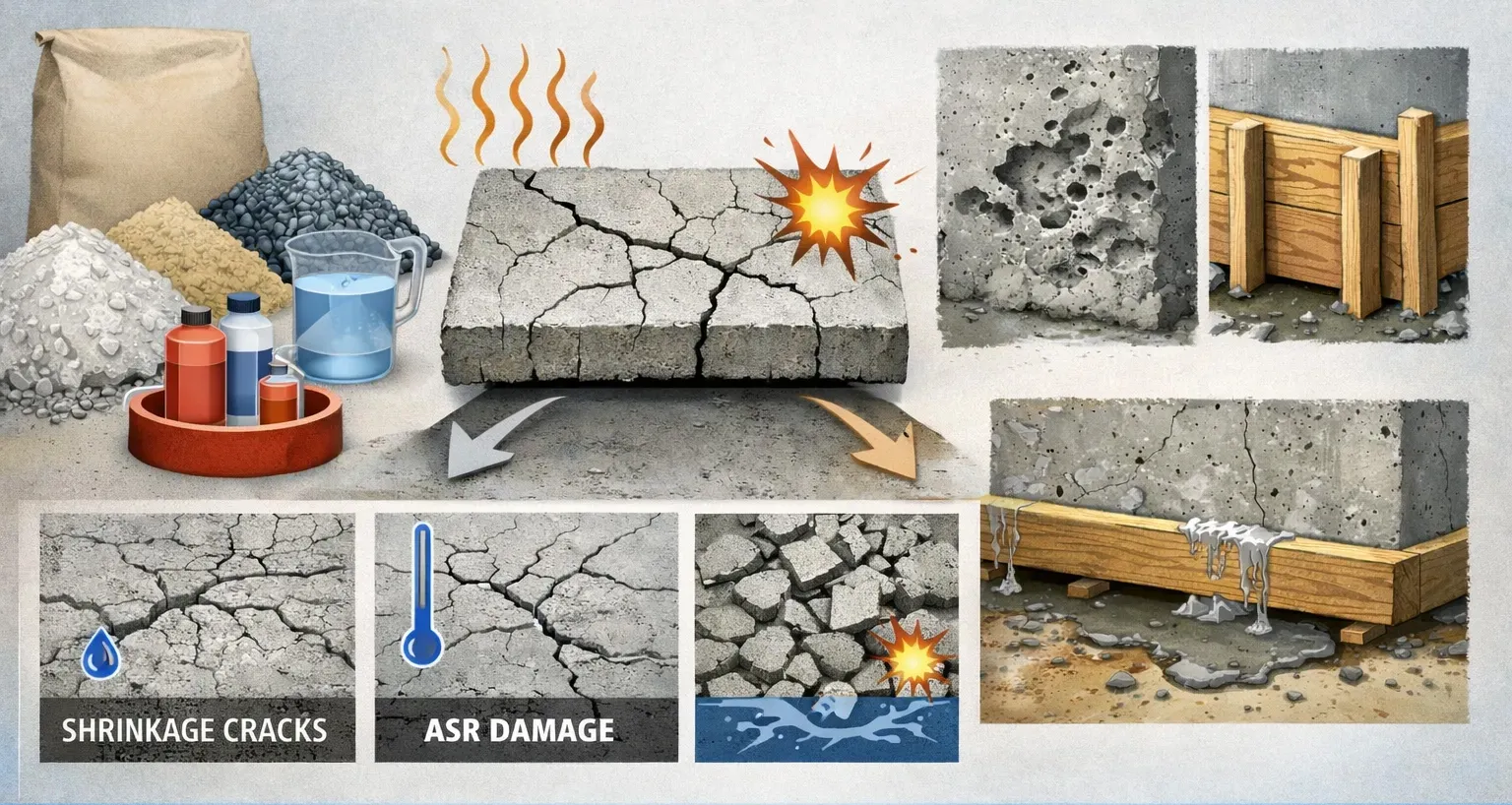 Understanding Concrete Defects and Why They Occur