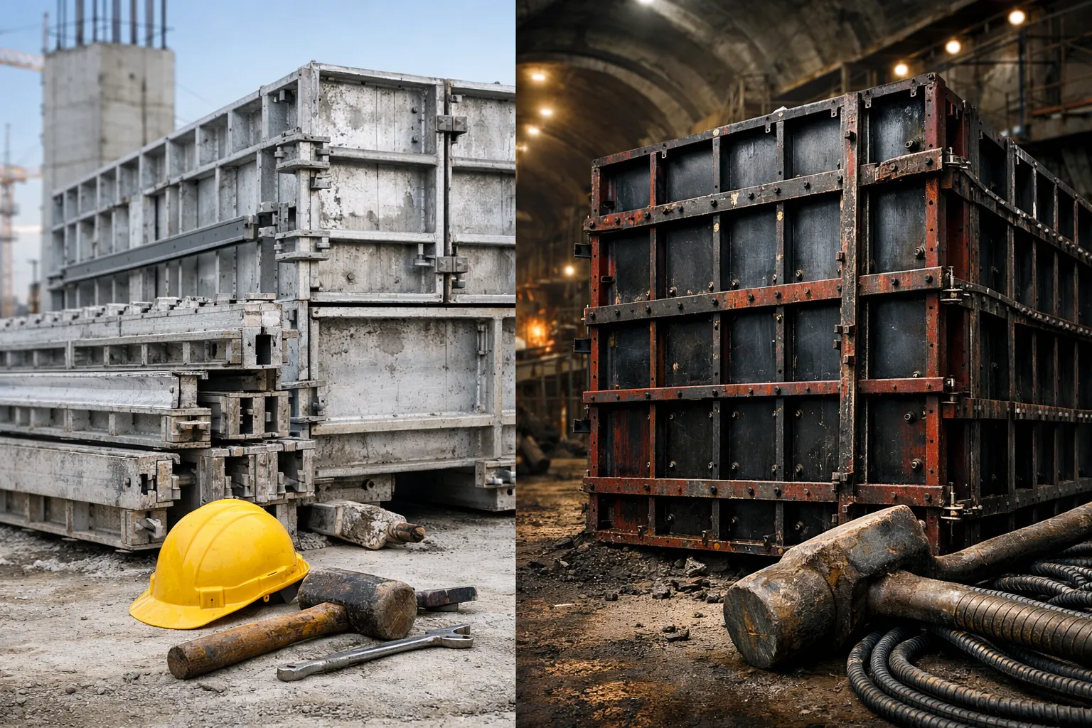 What Are the Differences Between Steel Formwork and Aluminum Formwork ? 3 Durability and Lifespan Expectations