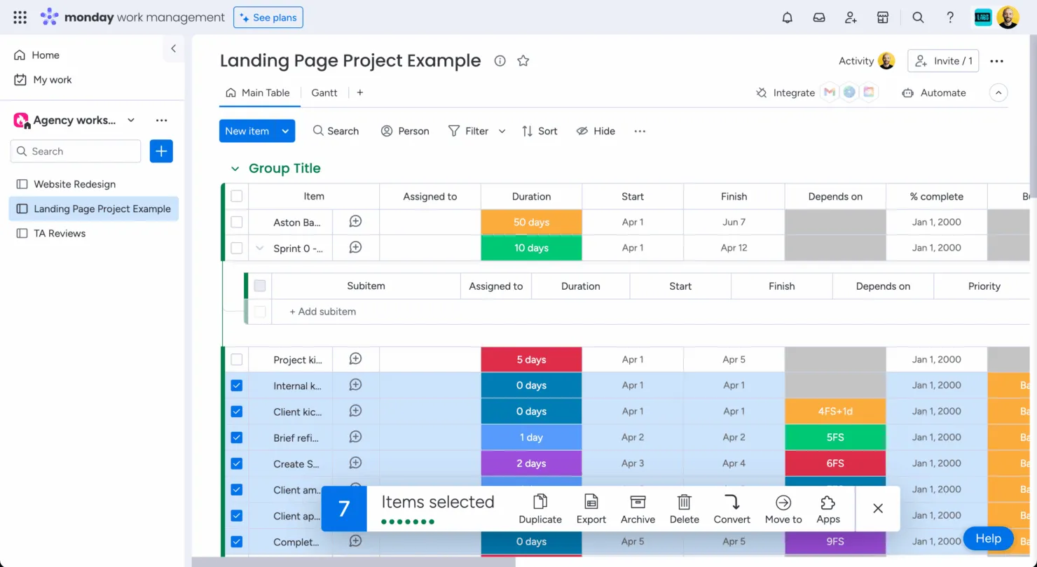 Best Project Management Software For Construction 7 monday